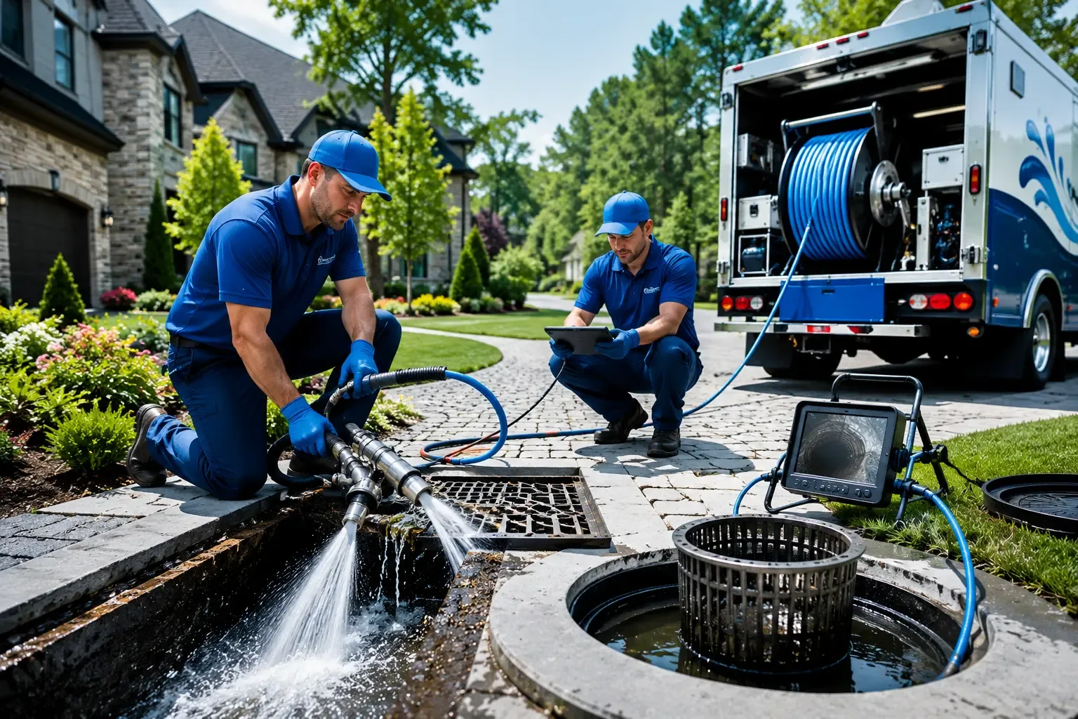 Local outdoor drain cleaning professionals in Hinton, IA