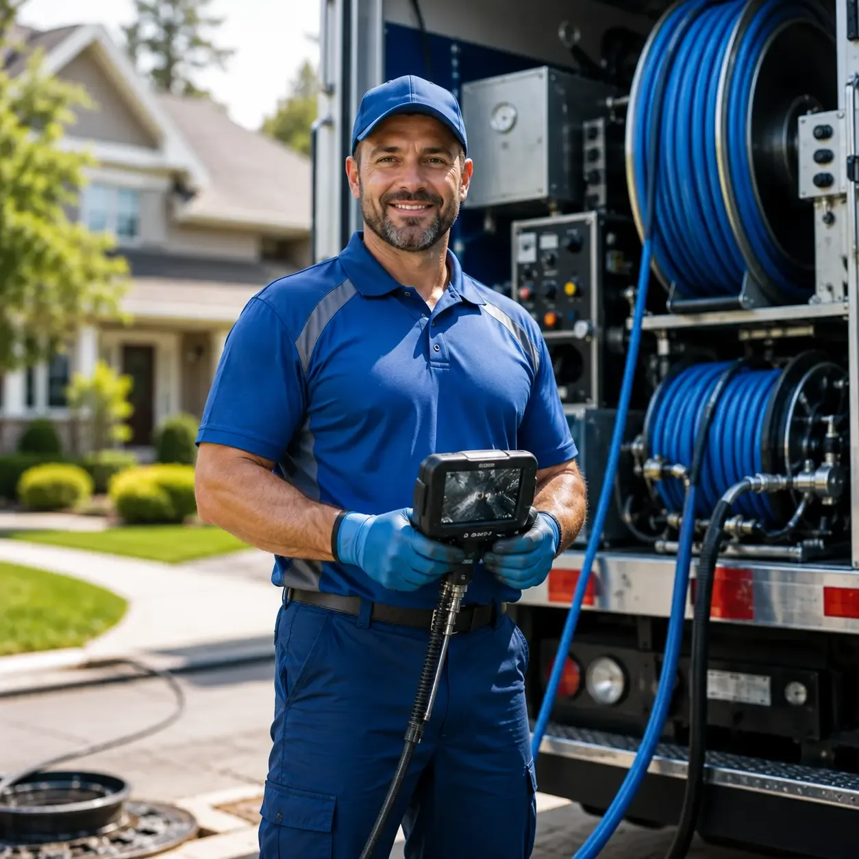 Local outdoor drain cleaning specialists in Hinton, IA